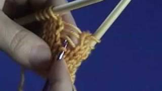 How to fix a dropped stitch in knitting [upl. by Atinav715]