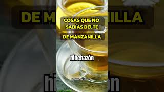 3 BENEFICIOS DEL TÉ DE MANZANILLA QUE TE SORPRENDERÁN temanzanilla natural saludables [upl. by Eiramlatsyrc684]