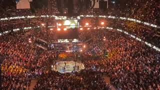 UFC 298 Alexander quotThe Greatquot Volkanovski vs Ilia quotEl Matadorquot Topuria walkoutintros [upl. by Della]