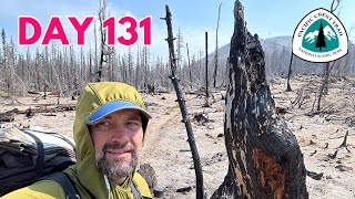 2024 PCT Thru Hike Day 131 Ribman Magic amp Burnt Earth [upl. by Ajnotal]