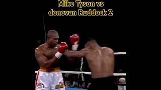 Mike Tyson vs Donovan Ruddock 2 shorts [upl. by Ynos]