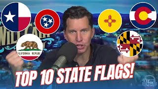 What are the best state flags in the country Will gives his Top 10 [upl. by Desimone]