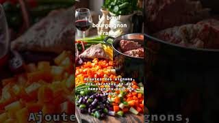 bœuf bourguignon youtubeshorts food cake recettefacile cuisine fruit [upl. by Langer251]