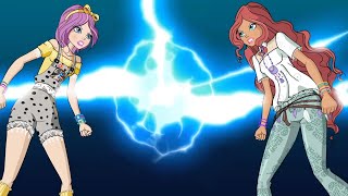 Aisha and Tecna are at war  Winx Club Clip [upl. by Carilla]