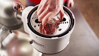 KitchenAid® Stand Mixer Food Processor Attachment [upl. by Letnoj]