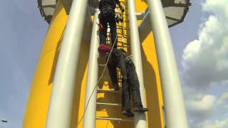 Wind Turbine  Ladder Rescue [upl. by Iegres27]