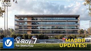 VRay 7 For Sketchup is Almost Here  New Features Preview [upl. by Craggie]