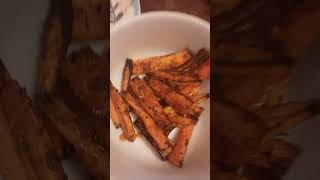 Cooking honey glazed carrots in air fryer cooking cookingathome airfryercooking [upl. by Ynatsyd476]