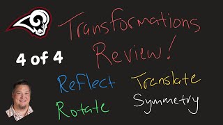 Wksht 4 of 4  Review Transformations in Geometry Geometry MathHelp Transformations Owasso [upl. by Teferi]