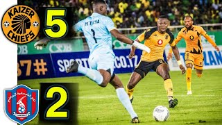 Kaizer Chiefs Vs Al Shahaniya 52 First Friendly Match Huge Win For Nabi [upl. by Idnym]