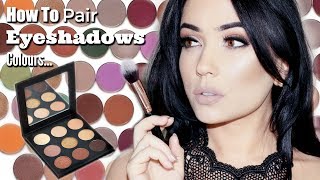 Beginner Eye Makeup  How To Pick Eyeshadow Combinations  Highlight Contour Transition Shades [upl. by Eamon]