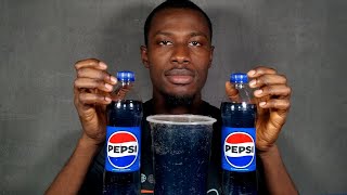 ASMR DRINKING  PEPSI SODA DRINK ASMR [upl. by Rogozen]