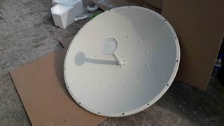 UBNT 351 KM PTP Radio Link By Rocket 5AC Lite with 30dBi Dish [upl. by Pitzer]