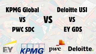 Big 4s  Global Delivery Centres in india  KPMG Global Deloitte USI  PWC SDC  EY GDS [upl. by Lemay]