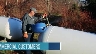 A Day In The Life Of A Propane LP Gas Delivery Driver [upl. by Aidualk]