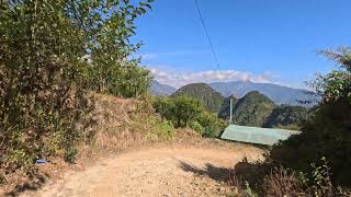 Walking To Tea Shop at Gotikhel hero12black hiking nepal [upl. by Lemcke]