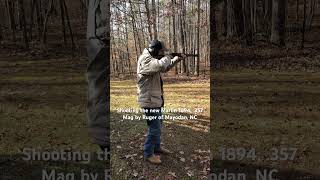 First shots with the new Marlin 1894 357 magnum lever action [upl. by Mukul]