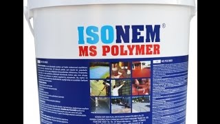 İsonem ms polymer su yalıtım malzemesi wwwevimdekipazarcom [upl. by Llydnek]