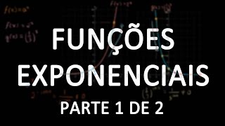 Funções exponenciais parte 1 [upl. by Patman]