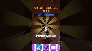 How to find pebble marker in find the markers bfb marker [upl. by Anestassia]