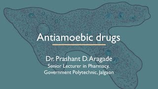 Antiamoebic drugs [upl. by Jd]