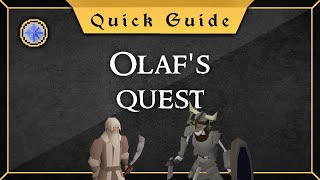 Quick Guide Olafs quest [upl. by Etnohs]