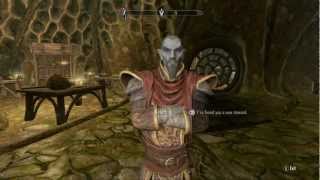 Skyrim Dragonborn DLC Pt24 The reluctant Steward Quest [upl. by Compte]