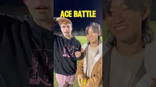 Ace Battle  Episode 3 roundnet spikeball aced serves battle friends [upl. by Keever]