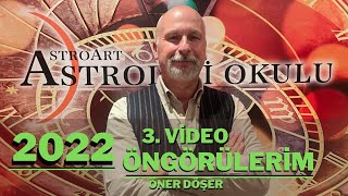 2022 ÖNGÖRÜLERİM  3VİDEO  TÜRKİYE  ÖNER DÖŞER [upl. by Idnil]