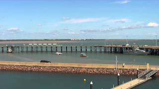 Darwin Waterfront  Tidal movement  Timelapse 1080HD [upl. by Ecniuq906]