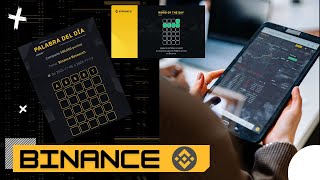 palabra del día BINANCE tema LIFE IN BINANCE [upl. by Enrobyalc]