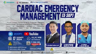 Cardiac Emergency Management  ZOOMERGENCY129 [upl. by Ludewig288]