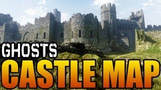 Call of Duty Ghosts  STONEHAVEN CASTLE Multiplayer Map COD Ghost Online Maps w BO2 Gameplay [upl. by Herr42]