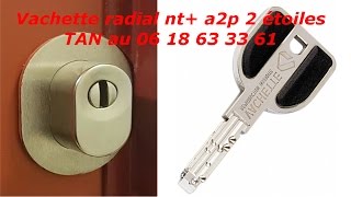 TUTO comment changer une serrure vachette trilock 5000  cylindre vachette radial nt a2p2 [upl. by Anertal]