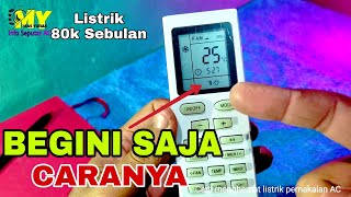 Cara Hemat Listrik Saat Pakai AC Begini Aja Caranya [upl. by Mccarty]