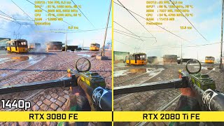 RTX 3080 vs 2080 Ti 1440p BENCHMARKS IN 9 GAMES [upl. by Eesac]