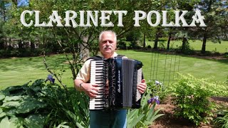 Clarinet Polka Played on the Accordion [upl. by Xyla238]