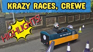 Krazy Races Soapbox Derby in Crewe  highlights [upl. by Idnym]