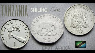 Tanzanian SHILINGI Coins  TANZANIA  EAST AFRICA [upl. by Ecitnirp392]