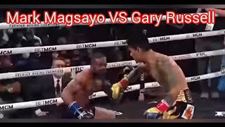 MARK MAGSAYO PINOY VS GARY RUSSELL OF USA HIGHLIGHTS [upl. by Esydnac744]