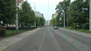 Straßenbahn Leipzig linia 9 [upl. by Esej34]