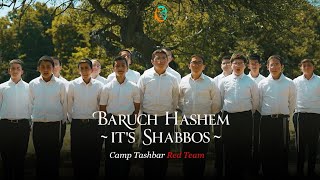 Camp Tashbar Red Team Color War MUSIC VIDEO Baruch Hashem Its Shabbos by Yaakov Shwekey [upl. by Carly924]