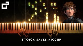 How to Train Your Dragon 2 – Stoick Saves Hiccup Piano Cover [upl. by Aloysius]