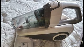 Housmile Handheld Bed Vacuum Cleaner 10KPA Mattress Vacuum Cleaner Review Powerful vacuum and life [upl. by Eadahs]