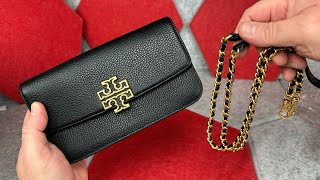 Tory Burch Chained Wallet with Wristlet Review [upl. by Giustino]