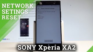 How to Reset Nework Settings on SONY Xperia XA2  Factory Network Settings HardResetInfo [upl. by Huxham]