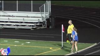 16 OH Girls Soccer Midview tying goal vs Amherst [upl. by Heiney]