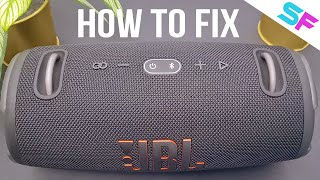 How to FIX  JBL Xtreme 3 does not connect does not charge [upl. by Annehcu]