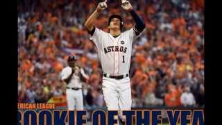 Astros Carlos Correa wins AL Rookie of the Year [upl. by Narton]