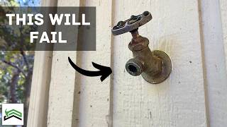 Installing An Outdoor Faucet That Will Never Freeze [upl. by Nollaf147]